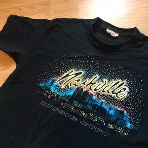 VINTAGE 80’S NASHVILLE MUSIC CITY TEE